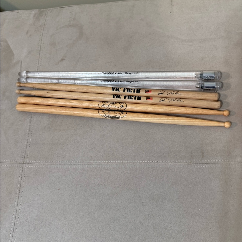 Three Sets of Drumsticks